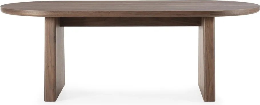 Трапезна маса от декор от орех 100x200 cm Blair – MOME