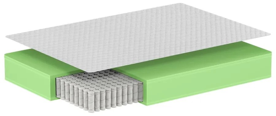 Детски матрак с пяна и пружини 120x200 cm ROYAL – Vipack