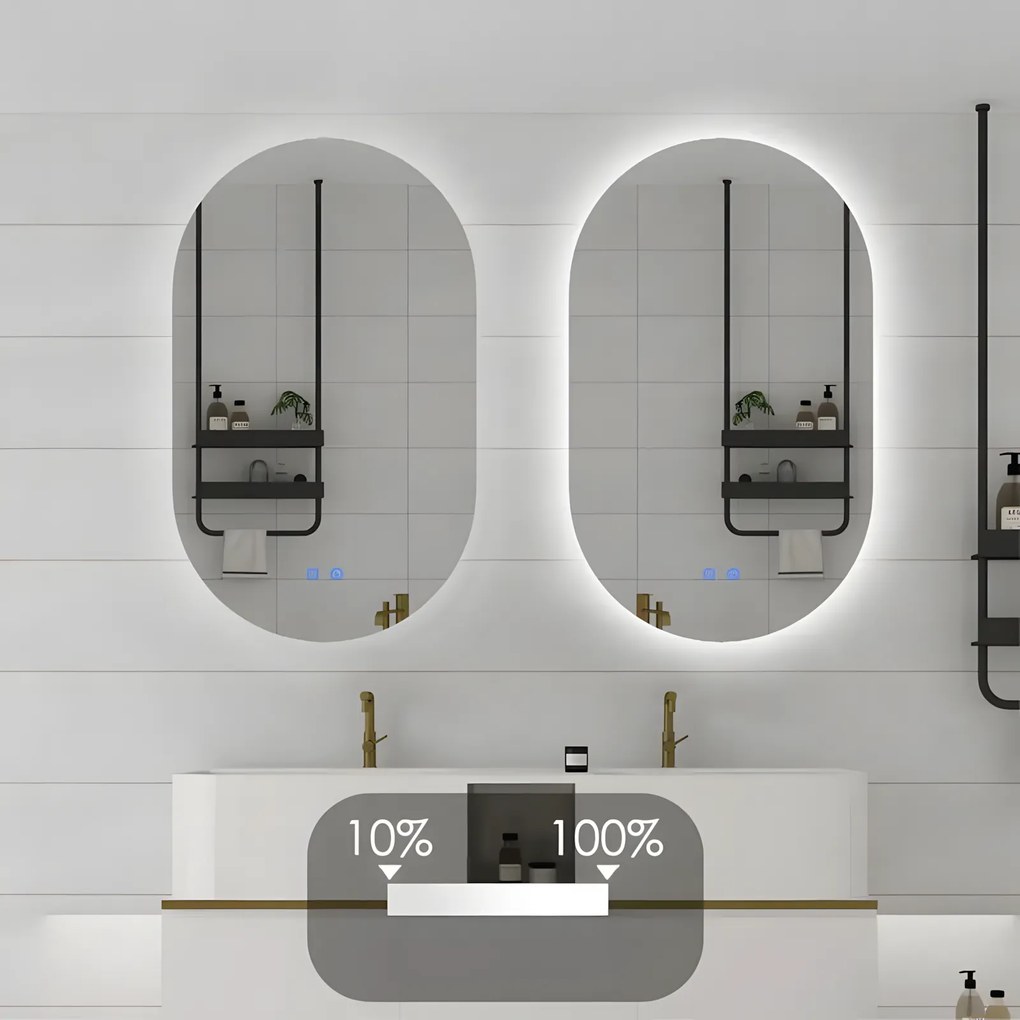 Огледало LED 50x80cm S027