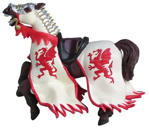 Papo - Фигурка Dragon King`s Horse Red 39388G