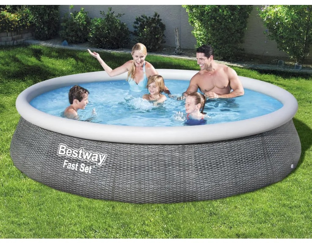 Bestway Fast Set Комплект надуваем басейн с помпа 396x84 см