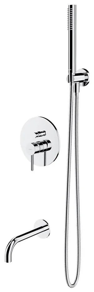 OMNIRES SYSYW01CR - Комплект за вана с вградена батерия Y, хром лъскав