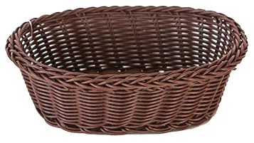 Панер водоустойчив PVC елипса кафяв 21x16x7 см (VH03B) (M)