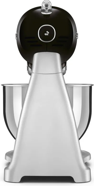 Планетарен миксер Smeg SMF04BLEU, 800W, 4.8 л, 10 скорости, Функция за плавен старт, Крачета против хлъзгане, Черен/Инокс