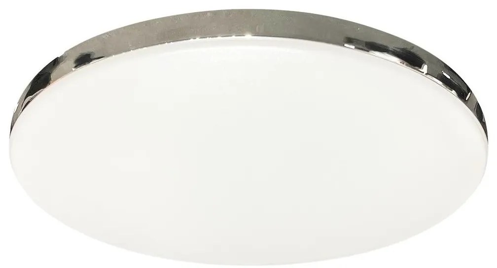 LED таванен плафон MAYA LED/36W/230V Ø 50 см лъскав хром