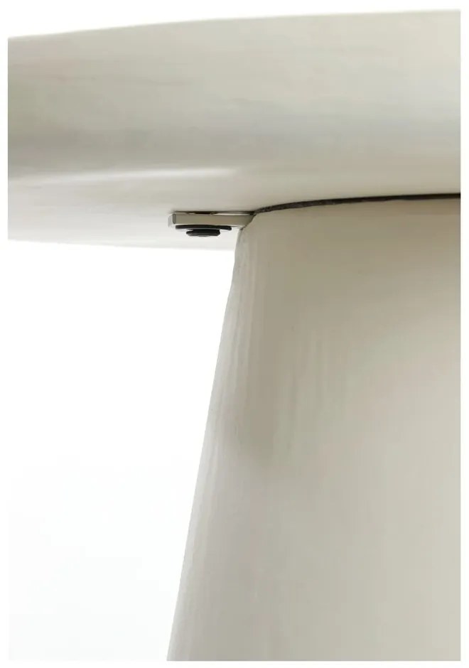 Бяла кръгла масичка за кафе ø 70 cm Kulona – Light &amp; Living