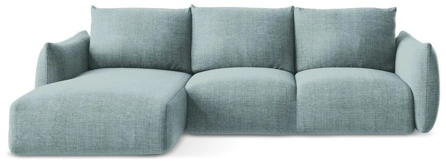 Син сгъваем ъглов диван (ляв ъгъл) Leila – Makamii