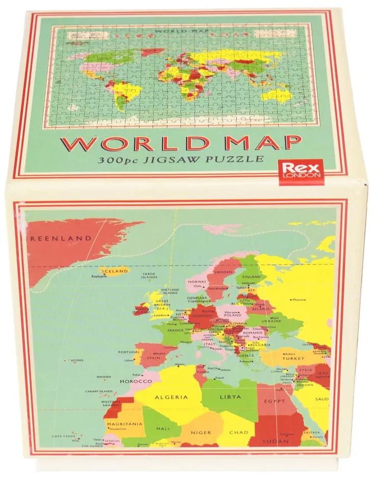Детски пъзел World Map - Rex London
