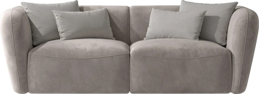 Триместен диван Canada – Кремав цвят