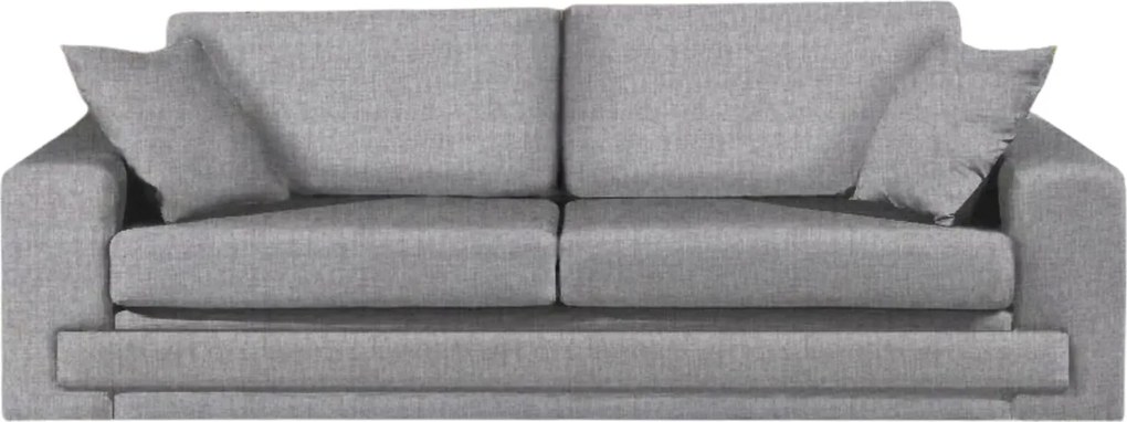 Диван Matrix Триместен-210φ 90β εκ.-Γκρι Anoixto