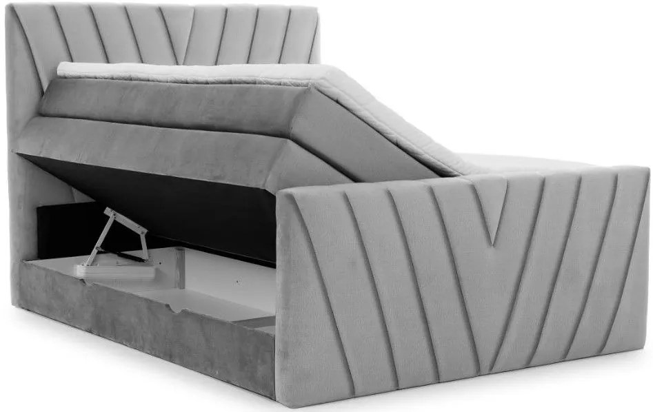 Тапицирано легло Alba-Gkri Anoixto-140 x 200