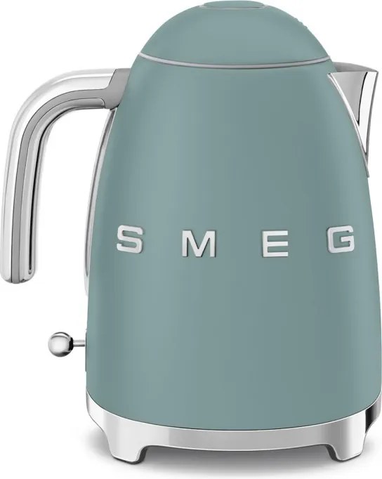 Електрическа кана SMEG KLF03EGMEU, 2400 W, 1.7 л, 360° основа, Матово покритие, Изумрудено зелено