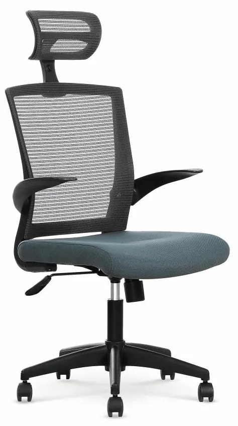 Черен офис стол ELVO