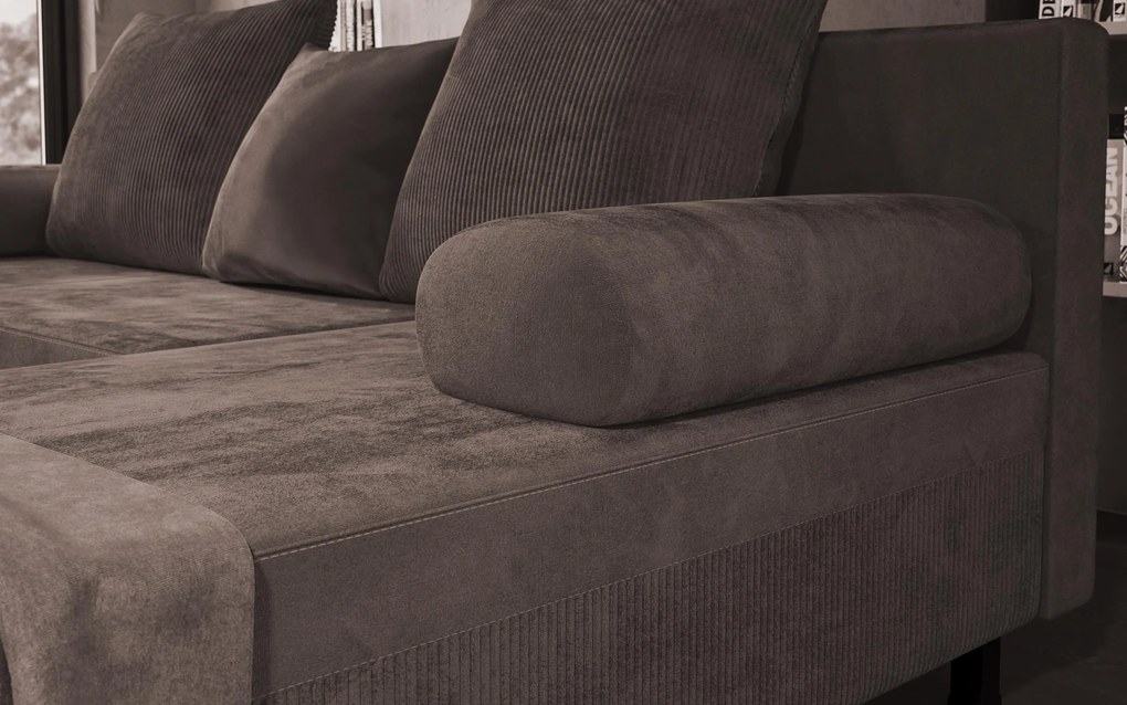 Разтегателен ъглов диван Делано