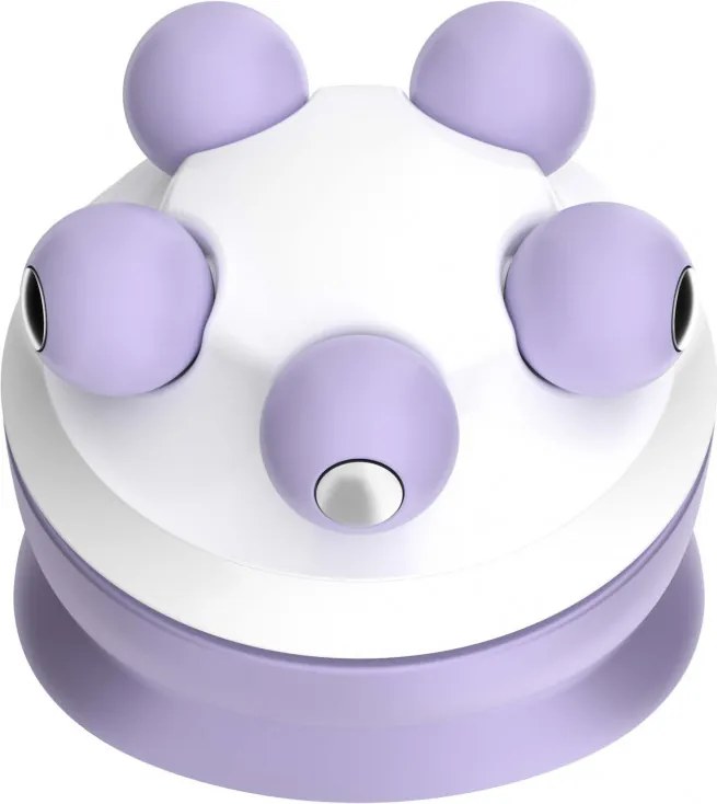 Епилатор Techwood TCO-6007, 2 скорости, LED светлина, Автономност 2 часа, USB-C, IPX7, Бял/Лилав