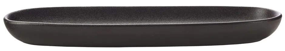 Черна керамична чиния за сервиране Caviar Baguette - Maxwell &amp; Williams