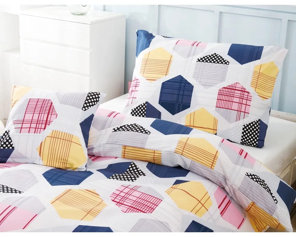 Спално бельо за единично легло от микросатен, 3 части 140x200 cm Amelie - My House