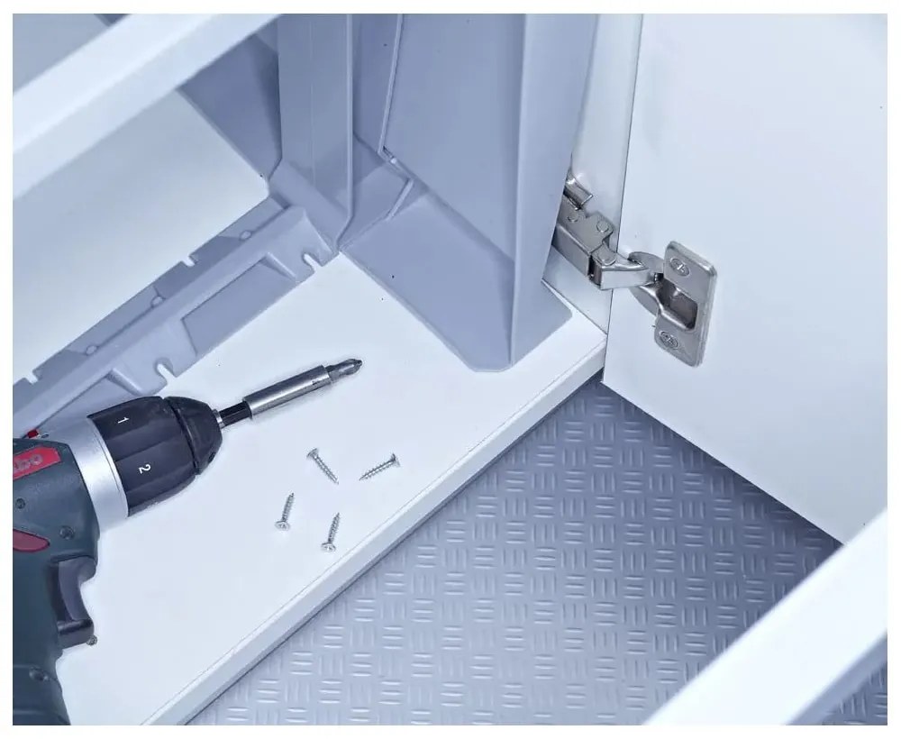 Пластмасов контейнер за сортирани отпадъци/вграден 50 л City - Elletipi