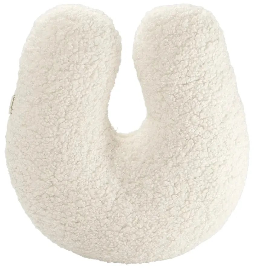 Кремава детска възглавница за диван от букле U – Wigiwama