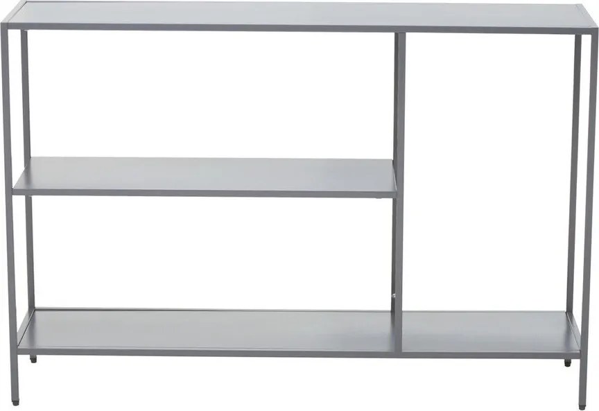 Сива стоманена конзолна маса 30x120 cm Acero – Premier Housewares