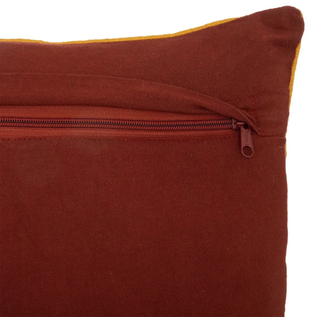 Декоративна възглавница atmosphera Hary, 45x45 cm, Бродерия - Теракота