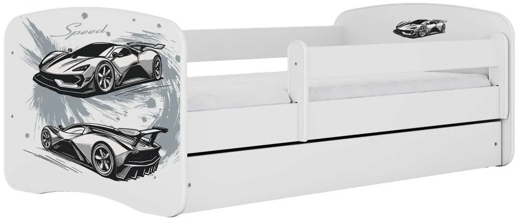 Детско легло Babydreams Cartoon-Leuko-180 x 80-Auto