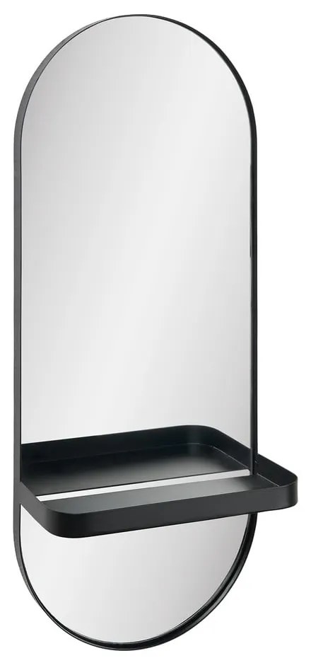 Стенно огледало с рафт 25x60 cm Olbia – House Nordic