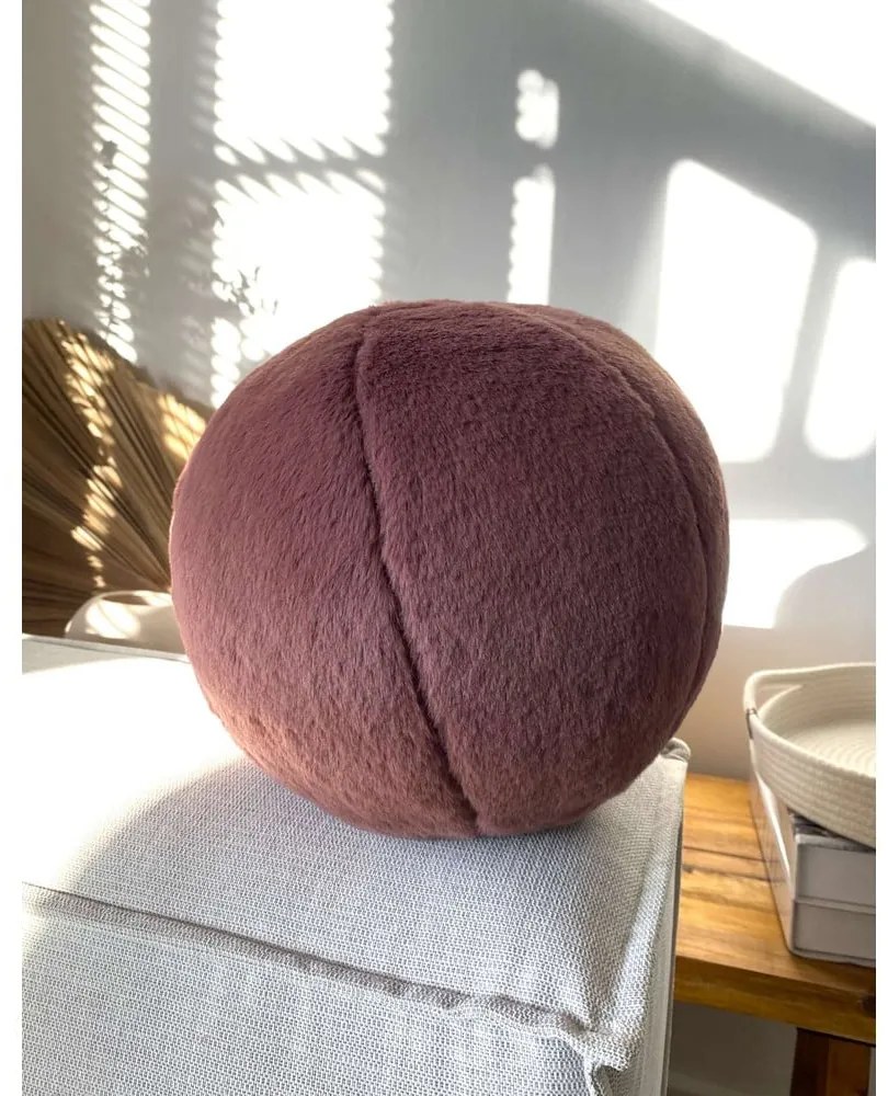 Декоративна възглавница от микроплюш ø 25 cm Top – Mioli Decor