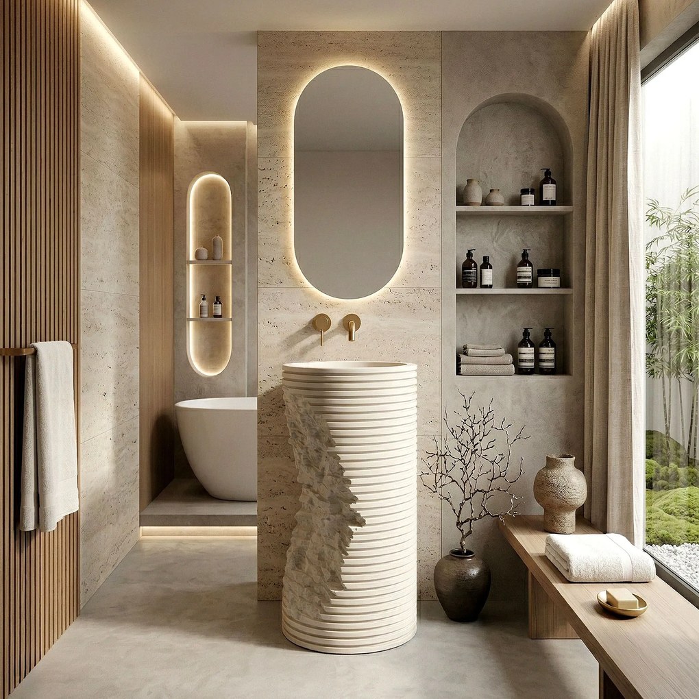 Свободностояща мивка REA Travena Round