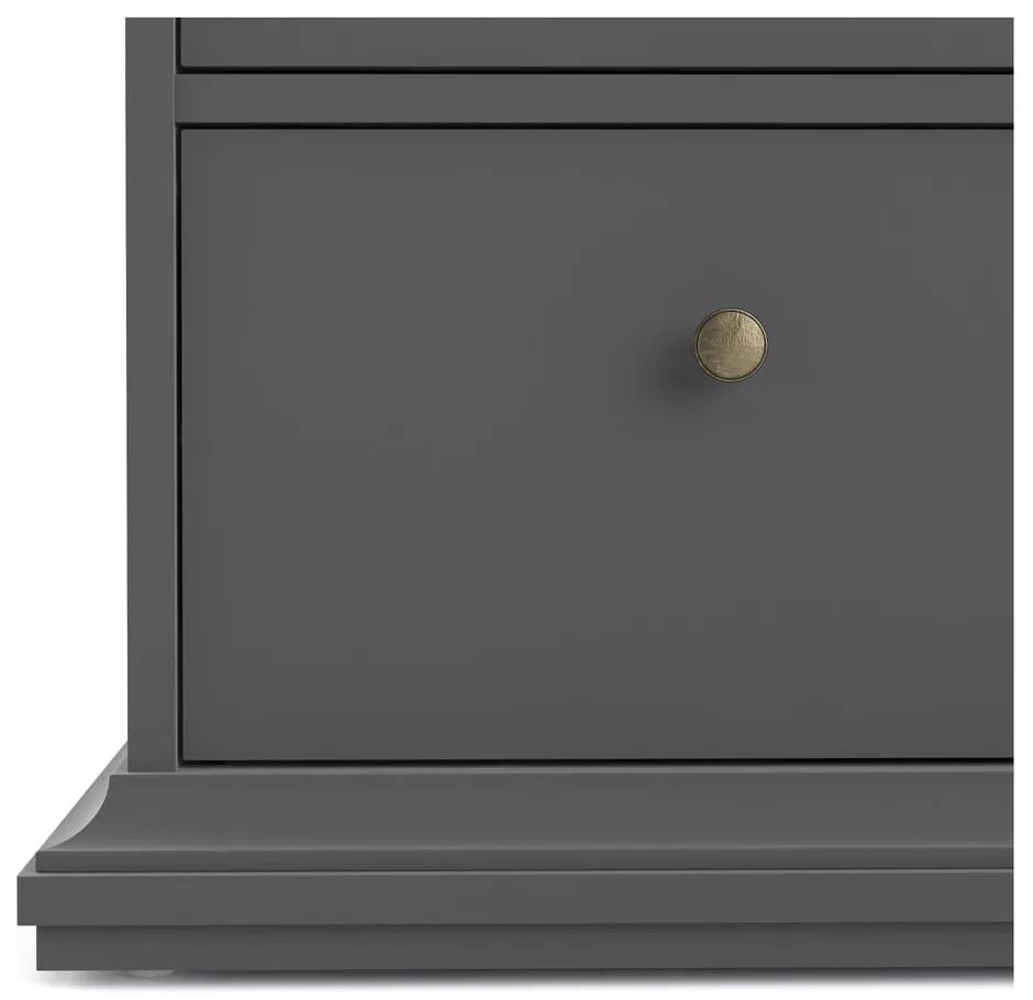 Сив скрин с чекмеджета , 96 x 140 cm Paris - Tvilum