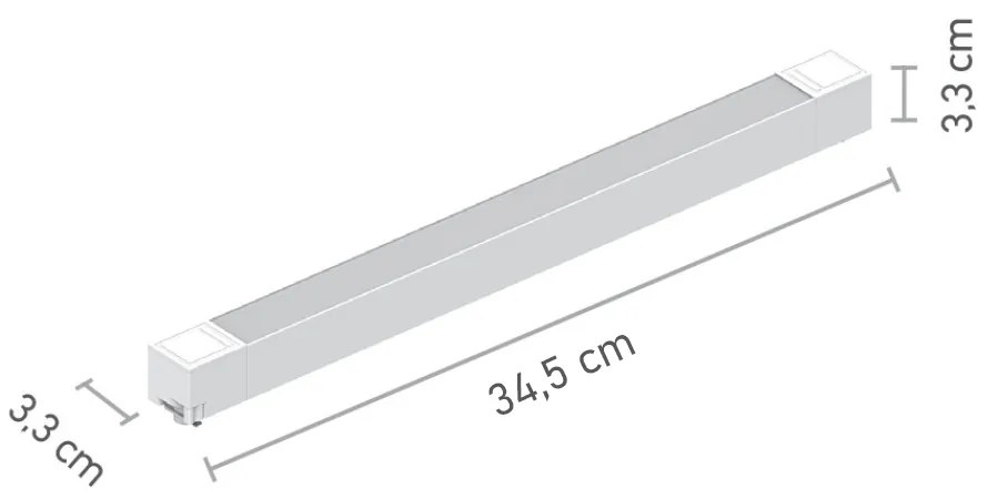 Линеен LED InLight T02602-Leuko