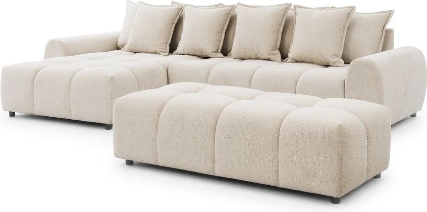 Бежова табуретка Albane – Ropez