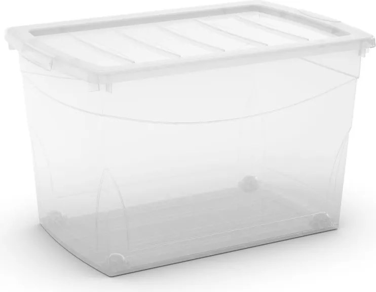 Пластмасова кутия за съхранение с капак 58,5x39x36,5 cm Omnibox XL – KIS