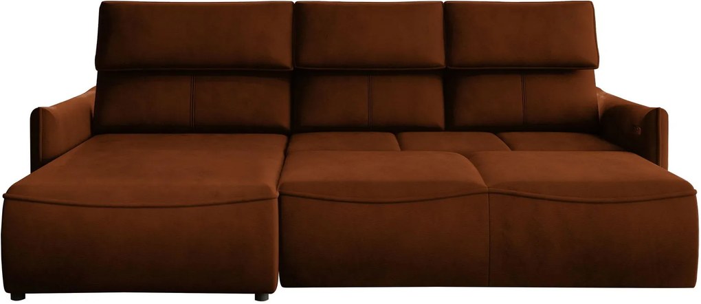 Ъглов диван Merlyn-Left-Orange