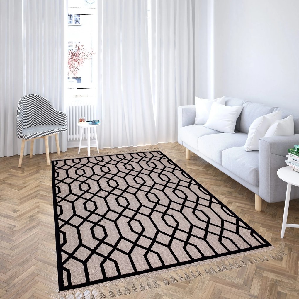 Килим (200 x 290) LasMonte Jüt 3036 Бежово
Черен