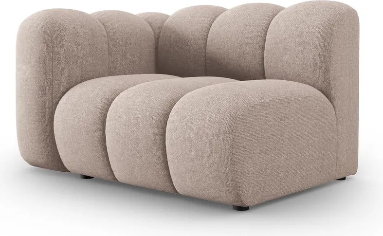Бежов модулен диван (ляв ъгъл) Lupine – Micadoni Home