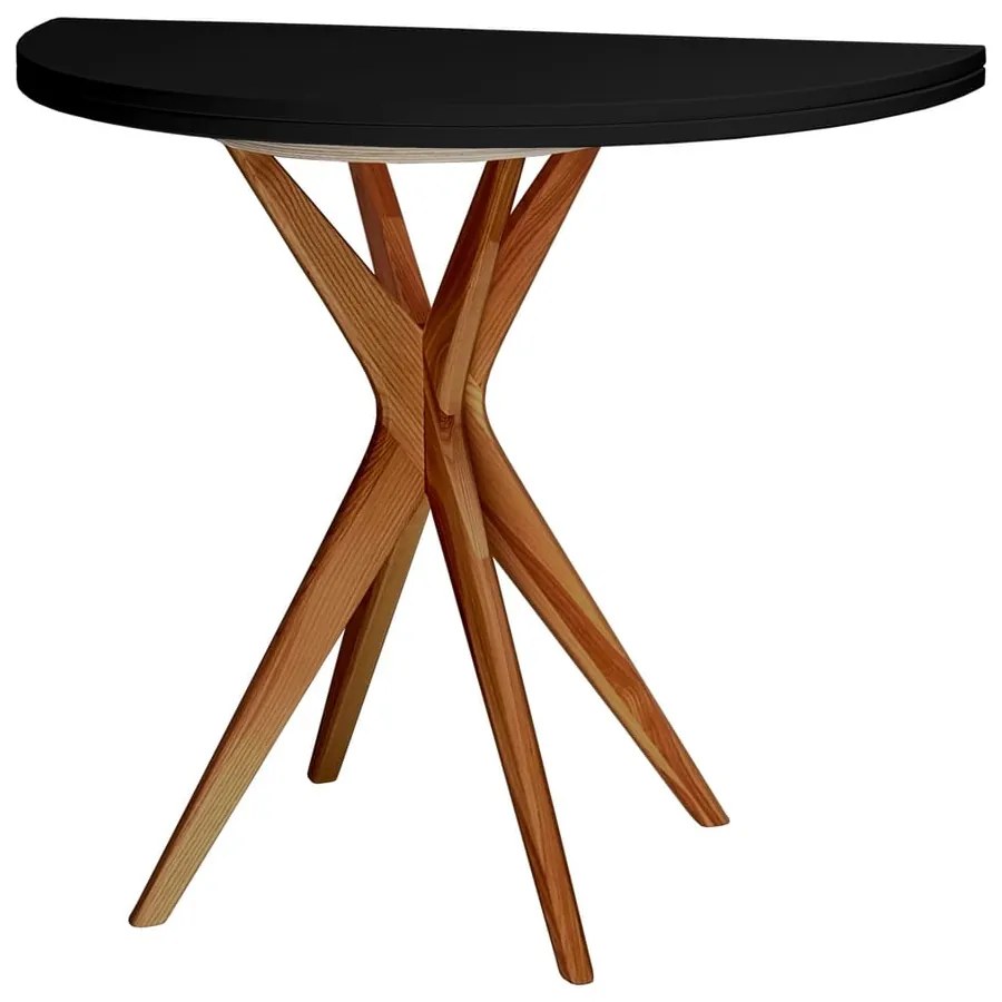 Кръгла сгъваема трапезна маса 45x90 cm Jubi – Ragaba