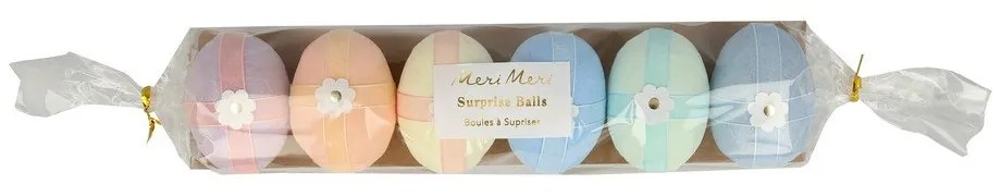 Великденски декорации в комплект от 6 бр. Surprise Eggs – Meri Meri