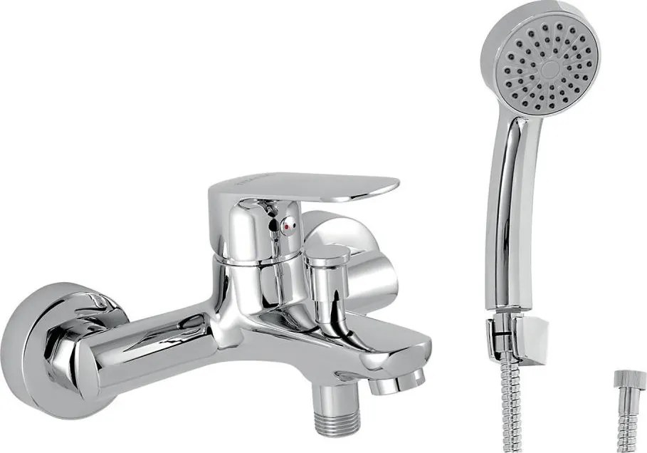 Novaservis - комплект за вана със смесител TITANIA COSMOS, полирано хромово покритие