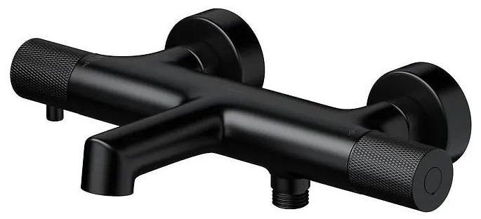 Cersanit S951-566 - Черен термостатичен смесител за вана ZEN