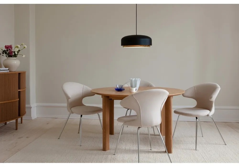 Черно LED висящо осветително тяло с метален абажур ø 40 cm Hazel medium - UMAGE