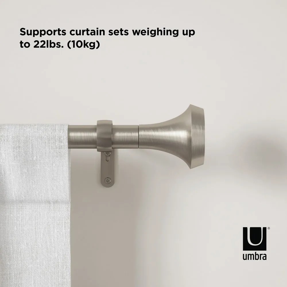 Стоманен разтегателен корниз 91 - 183 cm Ella - Umbra