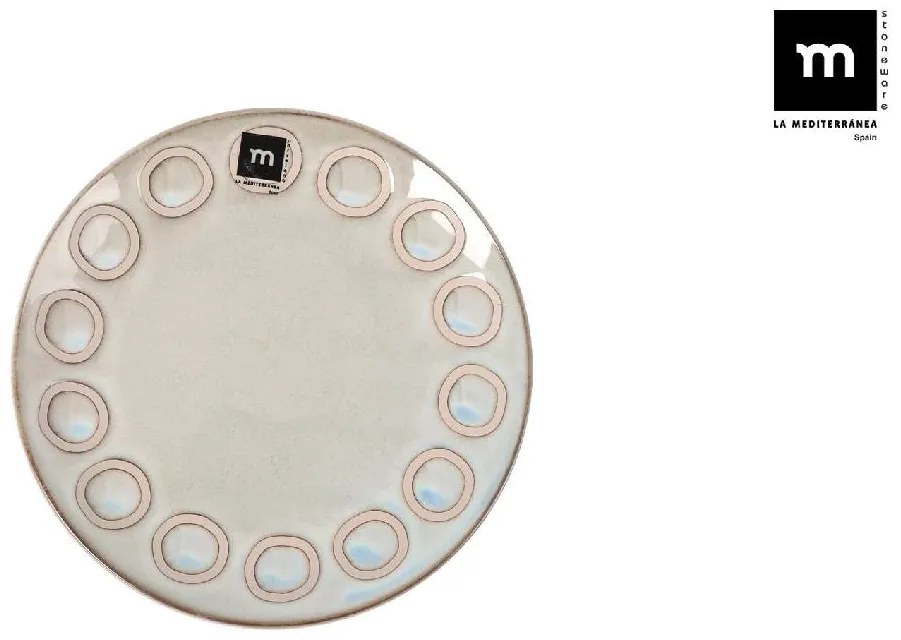 Десертна чиния LA MEDITERRANEA Almudena Gray, 21 см, порцелан