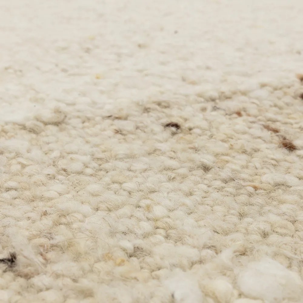 Бежов двустранен ръчно изработен вълнен килим 160x230 cm Napa Tumbla – Asiatic Carpets