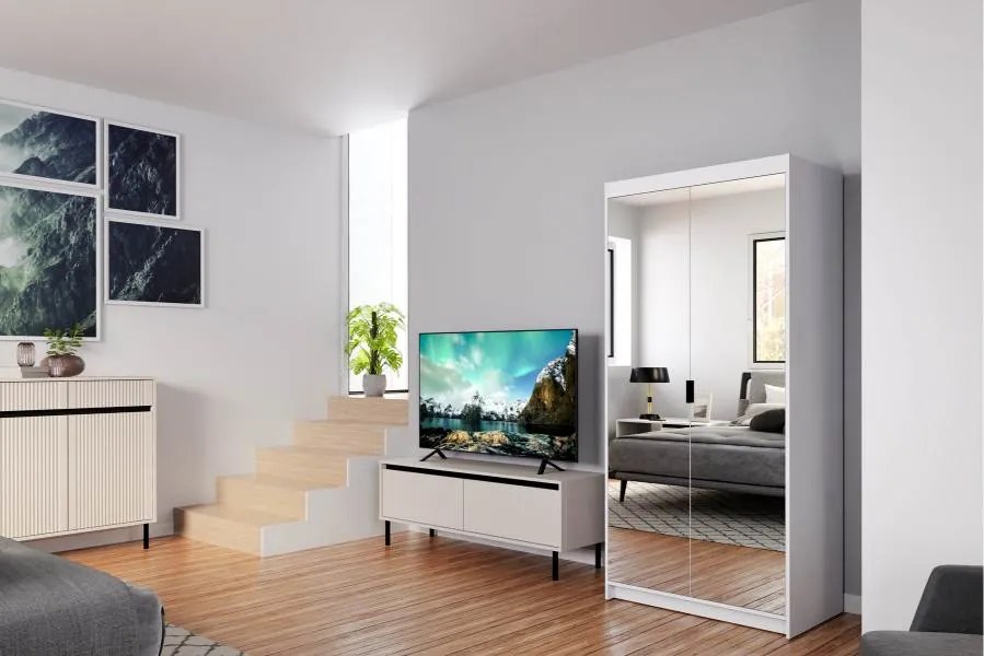 Гардероб Ester 2D 2 врати-Leuko