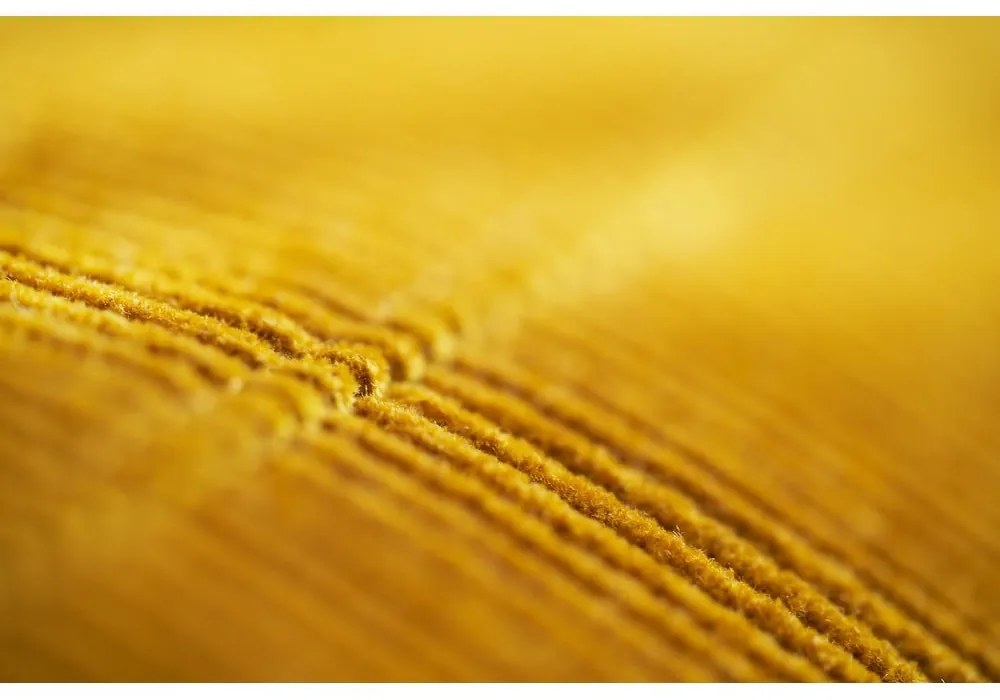 Тъмножълт ъглов диван Sigge - Sits