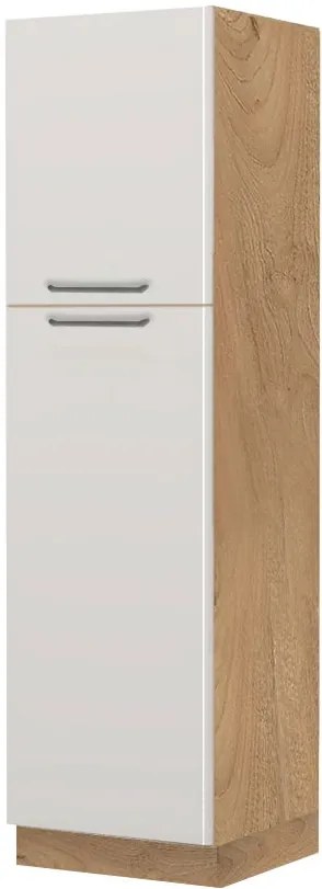 Висок подов шкаф Modena K21-60-2KF-Walnut - Gray light