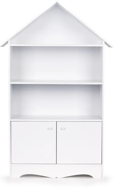 Шкаф във формата на къщичка за детски играчки Ecotoys