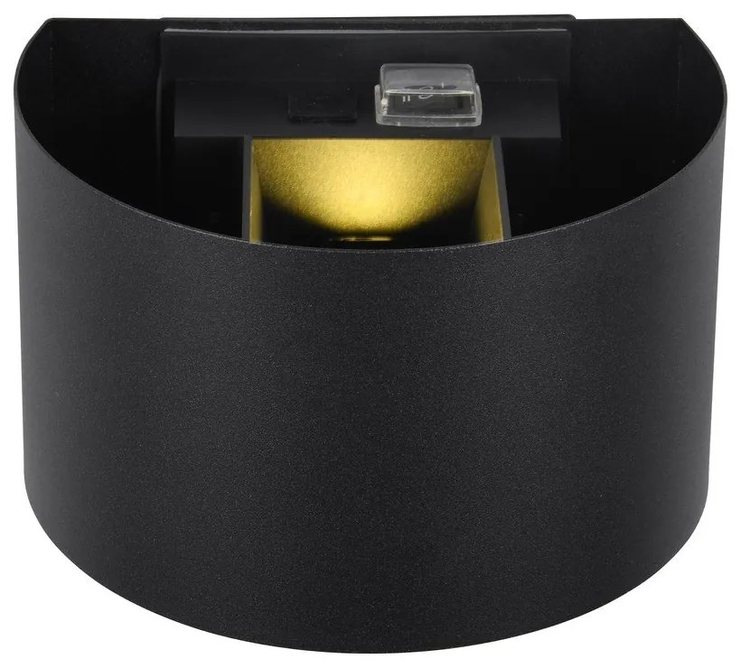 LED стенно външно осветително тяло със сензор за движение (височина 10 cm) Talent – Trio