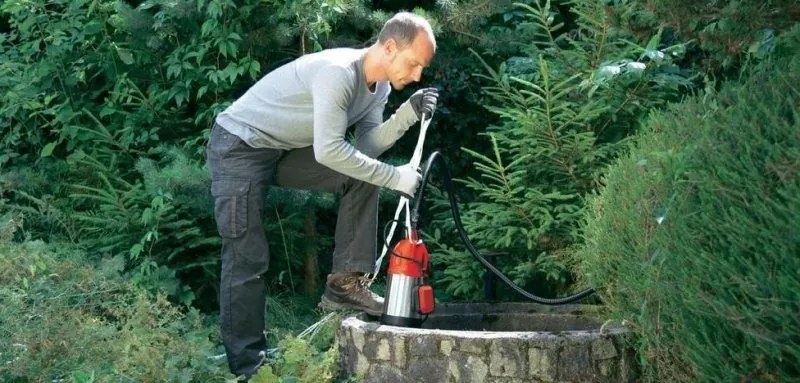 Електрическа потопяема високонапорна помпа Einhell GC-PP 900 N, 6000 л/ч, 900 W, 32 м (4170964)